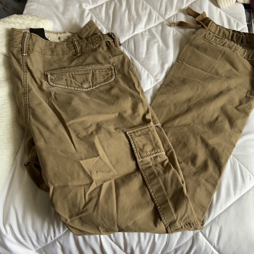 Tan Cargo Pants